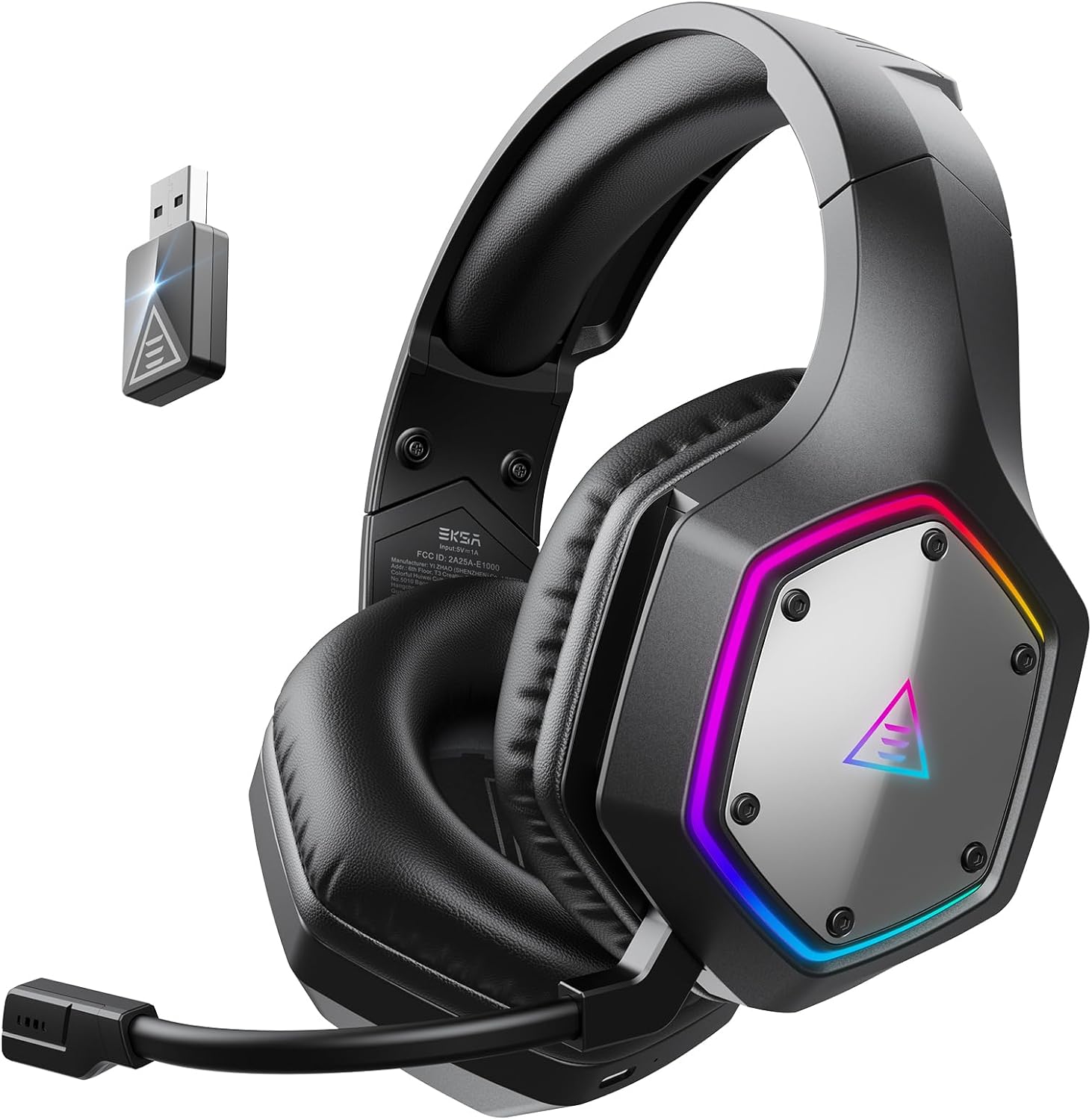 2.4GHz Wireless Gaming Headset - Gaming Headset Rgb avis et prix