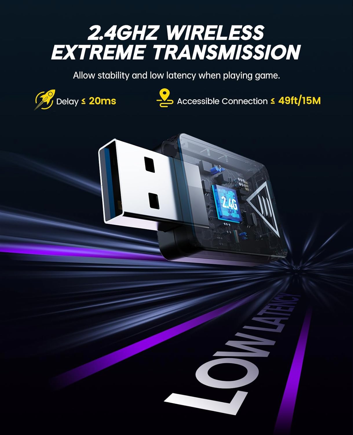 2.4GHz Wireless Gaming Headset - Gaming Headset Rgb avis et prix
