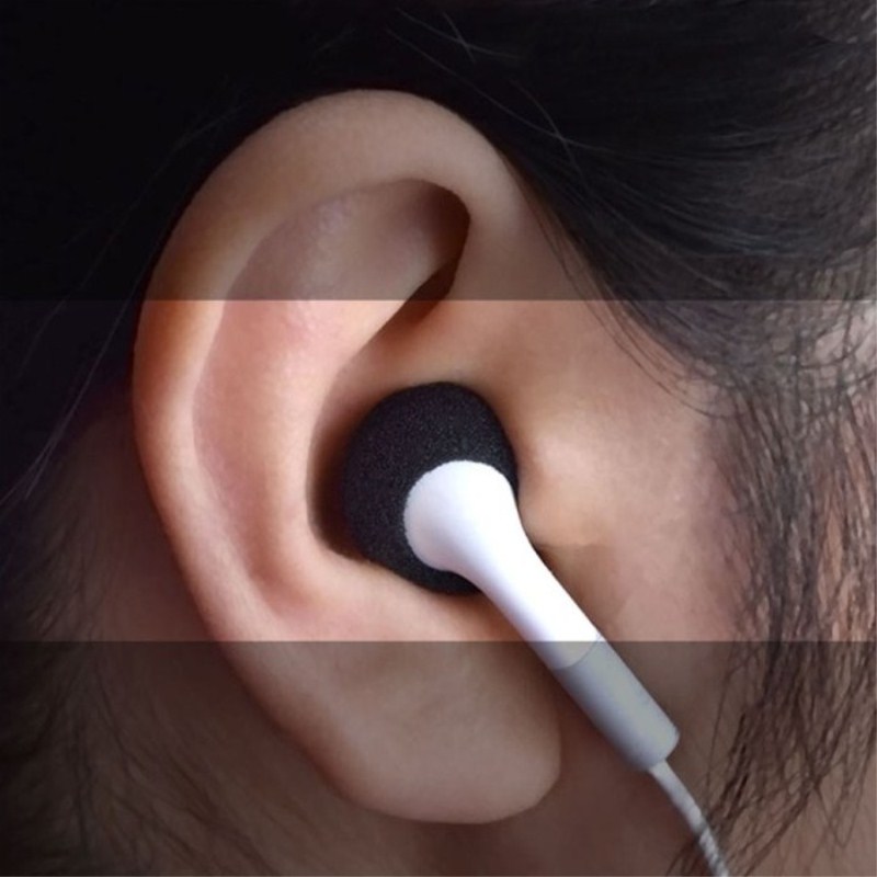 100Pcs Soft Foam Ear Tips,Ear  - Earphone Foam Tip avis et prix