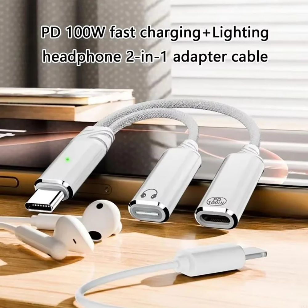 USB C Splitter 2 in 1 Headphon - Earphone Splitter Jack avis et prix