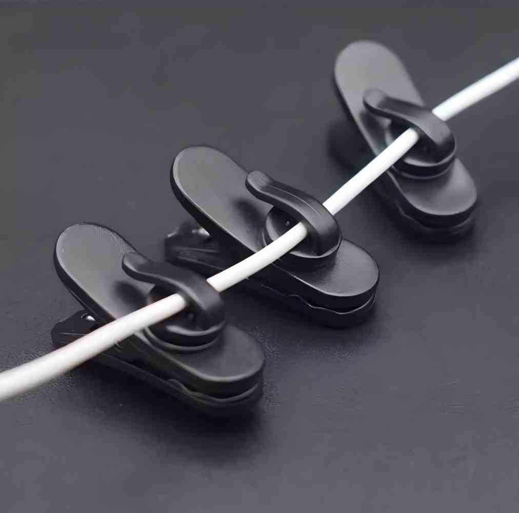 10pcs Rotating Earphone Cable  - Headphone Stand Desk avis et prix
