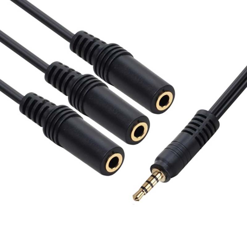 ⭐ 3.5mm 1 Male to 3 Female 3 W - Earphone Splitter Jack avis et prix