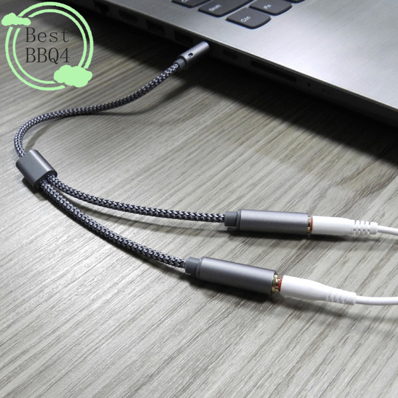 (BBQ4)AUX Cable Jack 3.5MM Aud - Earphone Splitter Jack avis et prix