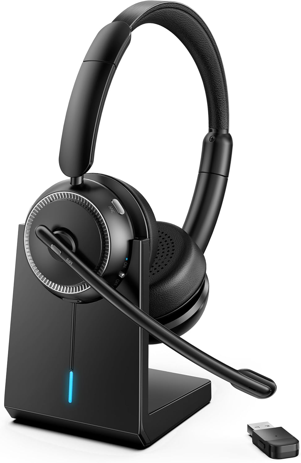 Bluetooth 5.4 ANC Headset with - Noise Cancelling Headphone avis et prix