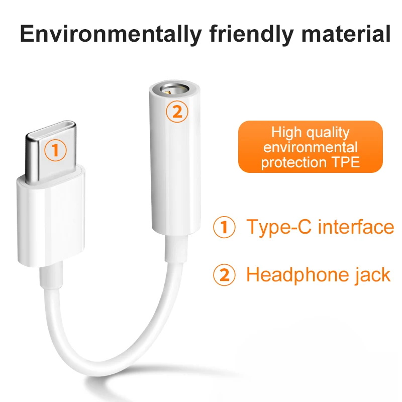USB C to 3.5mm Headphone Jack  - Usb C Earphone avis et prix
