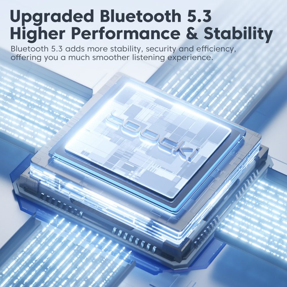 Toocki Bluetooth 5.3 Earphone  - Bluetooth Headset On Ear avis et prix