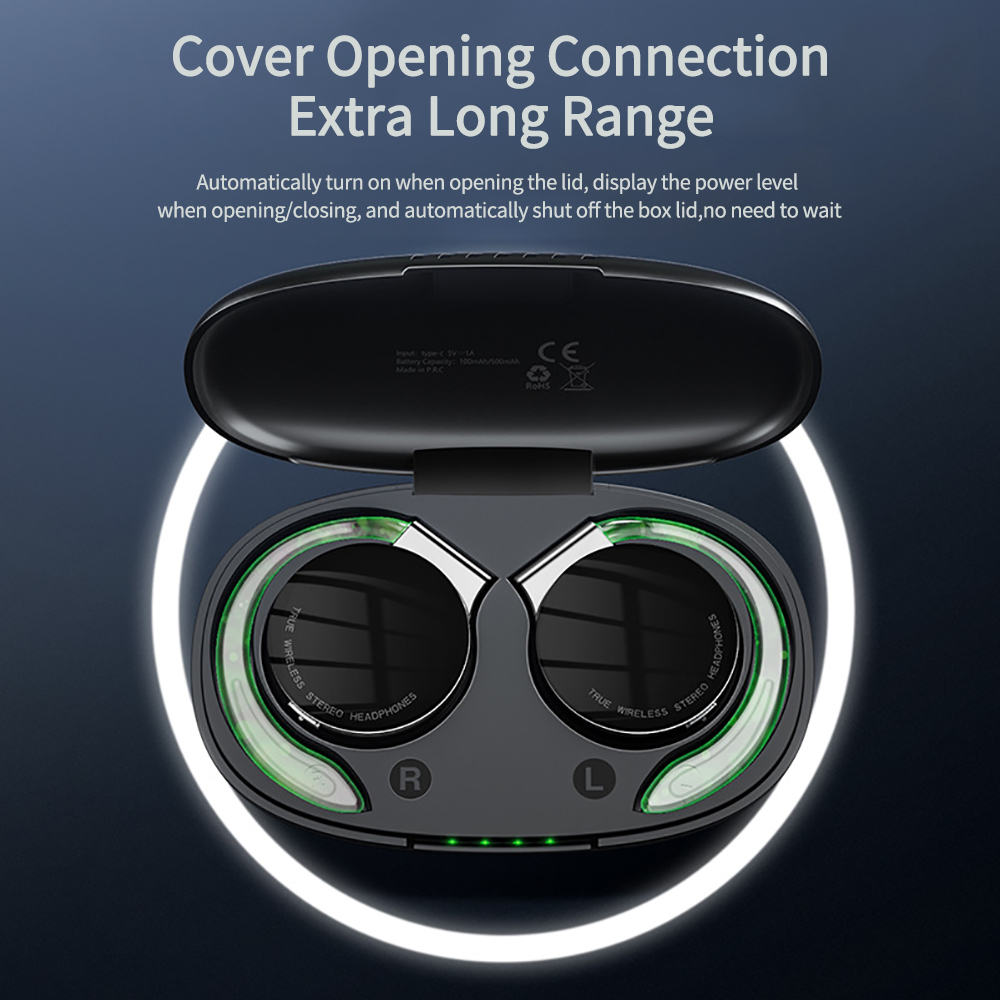 F2 TWS Earphones With Micropho - Sports Earphone Hook avis et prix