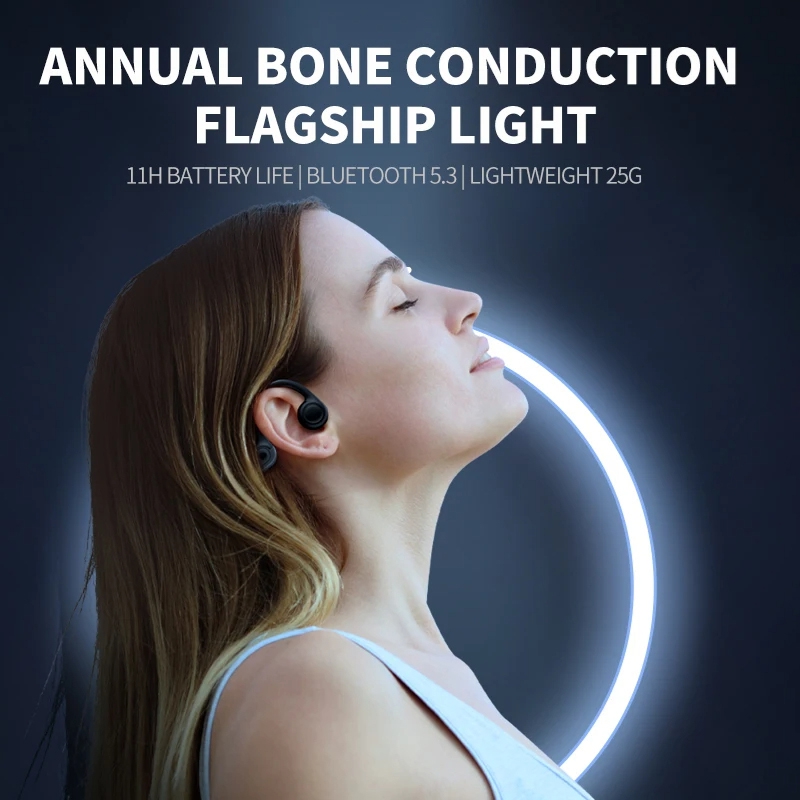 Bone Conduction IPX5 Headphone - Bluetooth Headset On Ear avis et prix