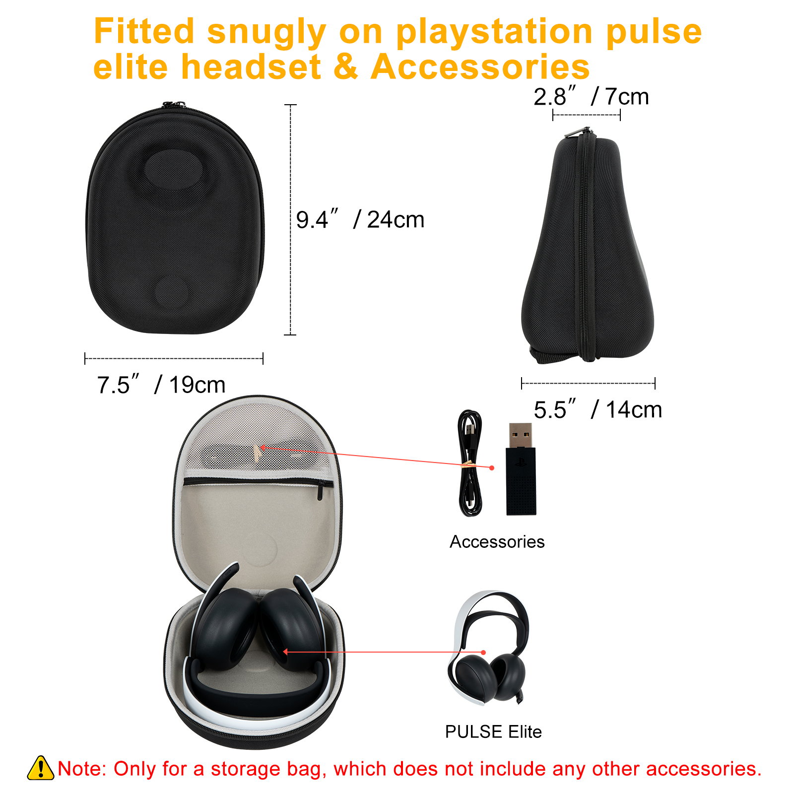 New Portable Hard EVA Protecti - Headphone Case Hard avis et prix