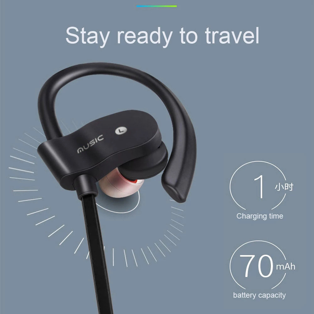 Sports Wireless Bluetooth Head - Sports Earphone Hook avis et prix