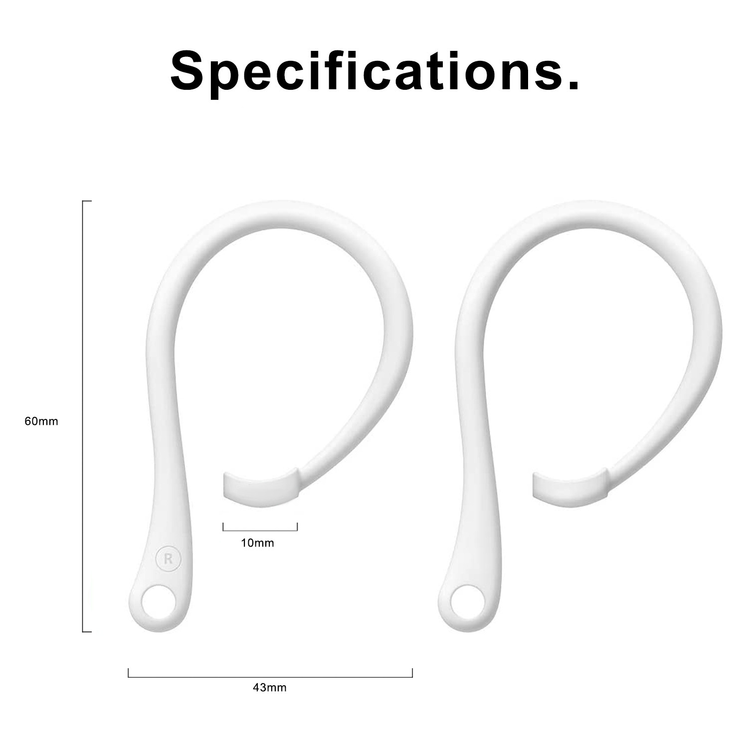 1 Pair Silicone Anti-lost Sili - Sports Earphone Hook avis et prix