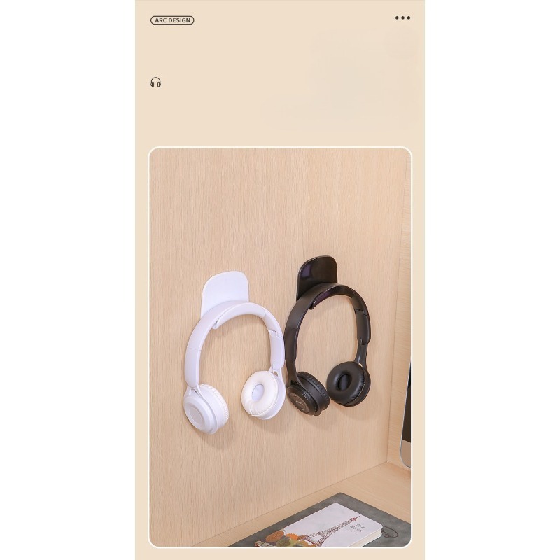 Punch Free Adhesive Plastic He - Headphone Stand Desk avis et prix