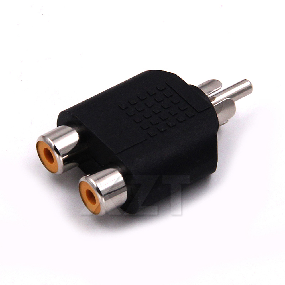 3.5mm Stereo Male To 2 RCA Fem - Earphone Splitter Jack avis et prix