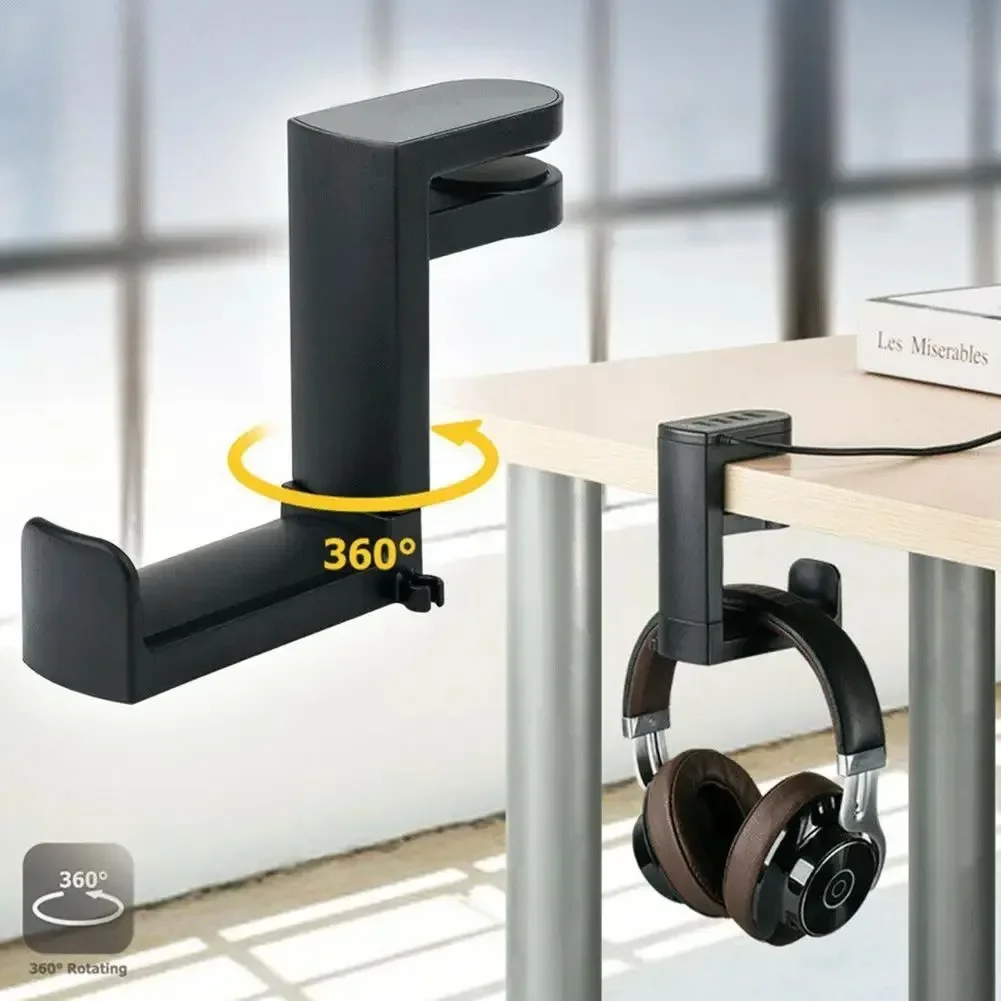 360° Rotating Headphone Stand  - Headphone Stand Desk avis et prix