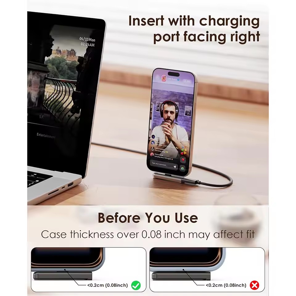 2/1PCS Portable USB C To 3.5mm - Headphone Stand Desk avis et prix