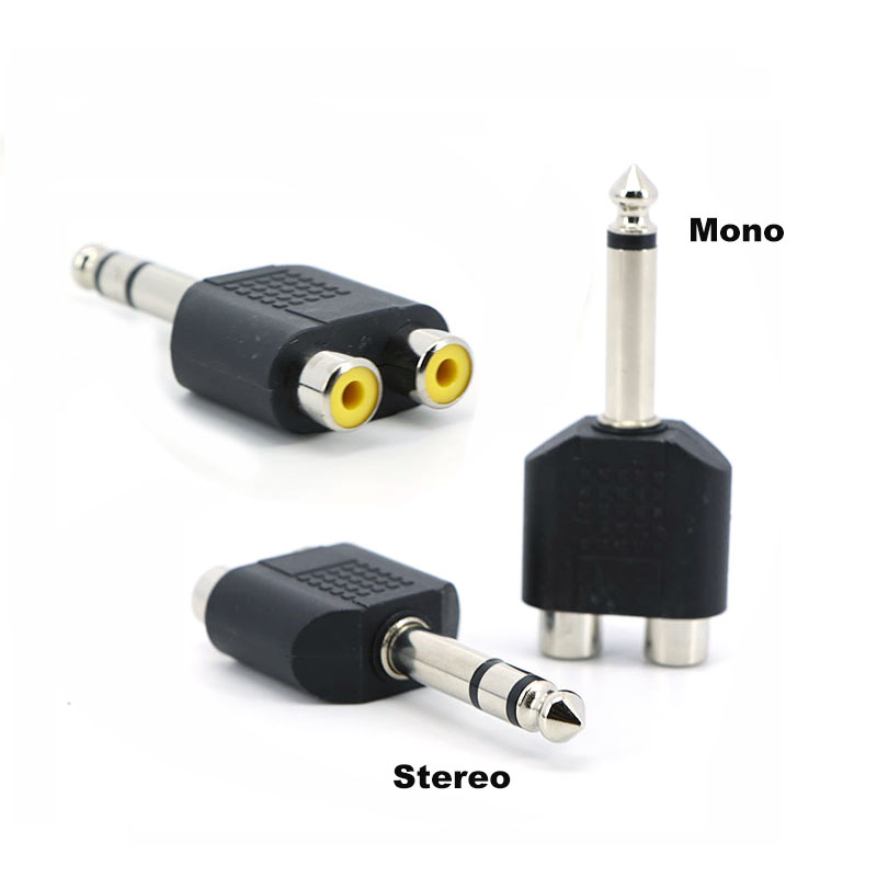 6.35mm 6.5 Audio Mono Stereo 1 - Audio Splitter Y avis et prix