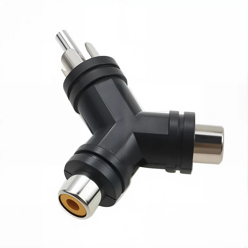 5pcs RCA Jack Female To Male P - Audio Splitter Y avis et prix