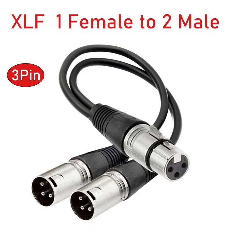 XLR Splitter Cable 3 Pin Femal - Audio Splitter Y avis et prix