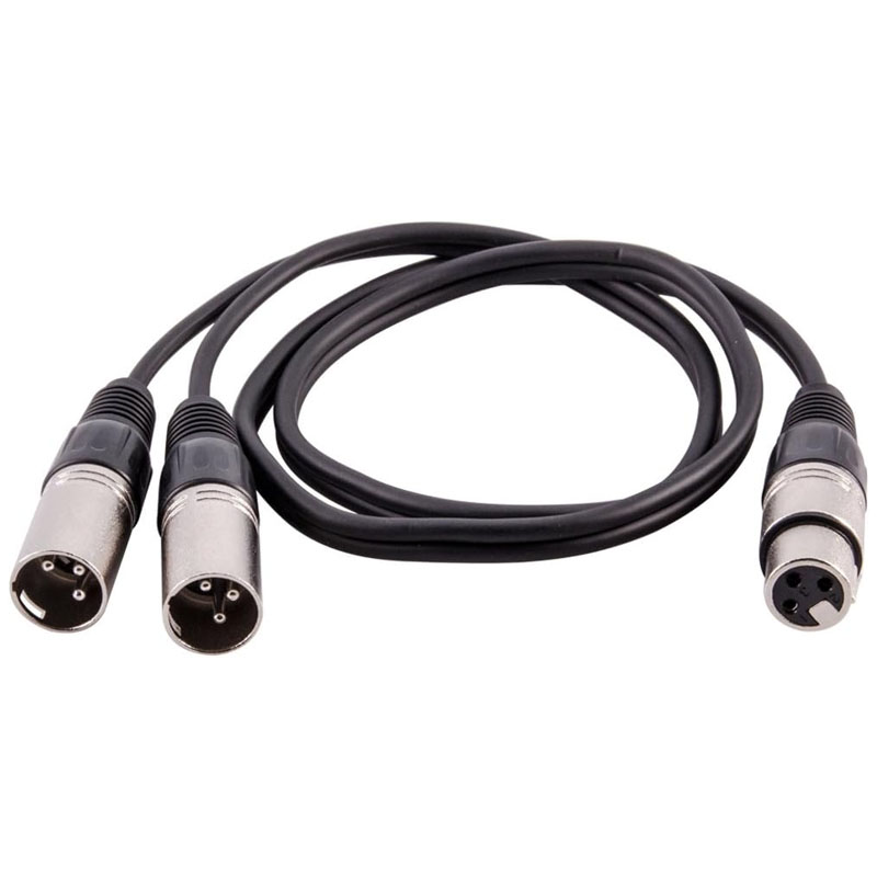 XLR Splitter Cable 3 Pin Femal - Audio Splitter Y avis et prix