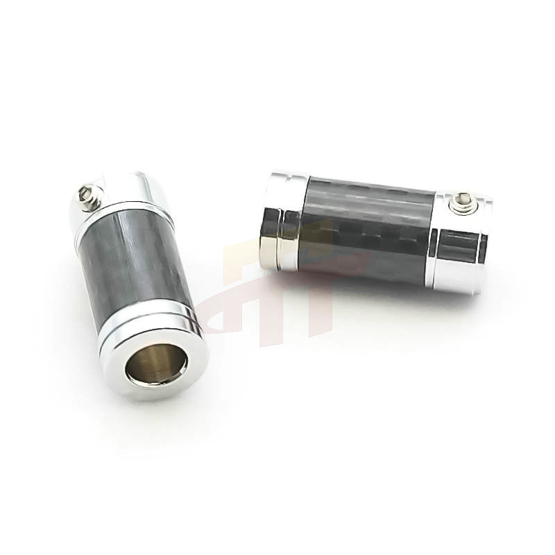 4Pcs 6MM Hifi Carbon Fiber Pan - Audio Splitter Y avis et prix
