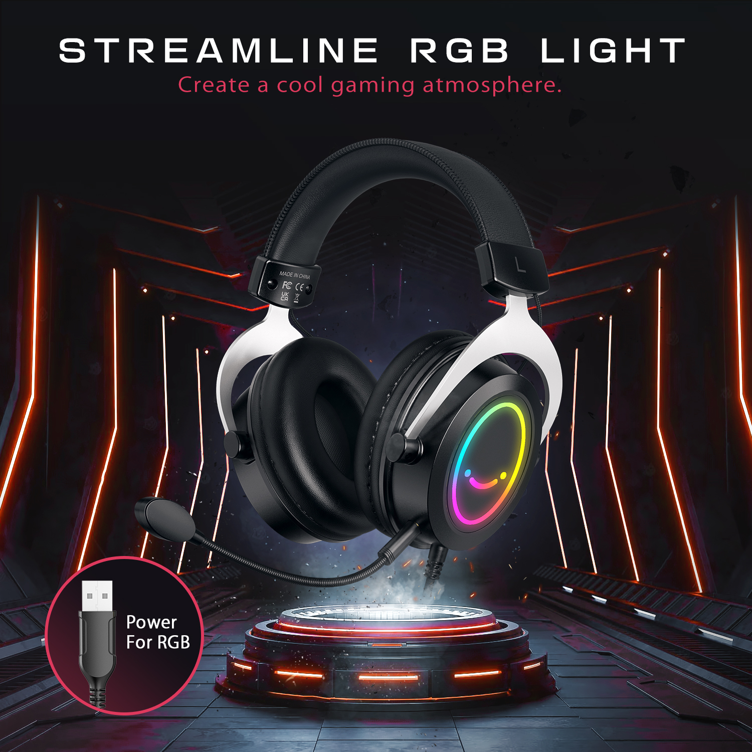 FIFINE Gaming Headpset with Dy - Gaming Headset Rgb avis et prix
