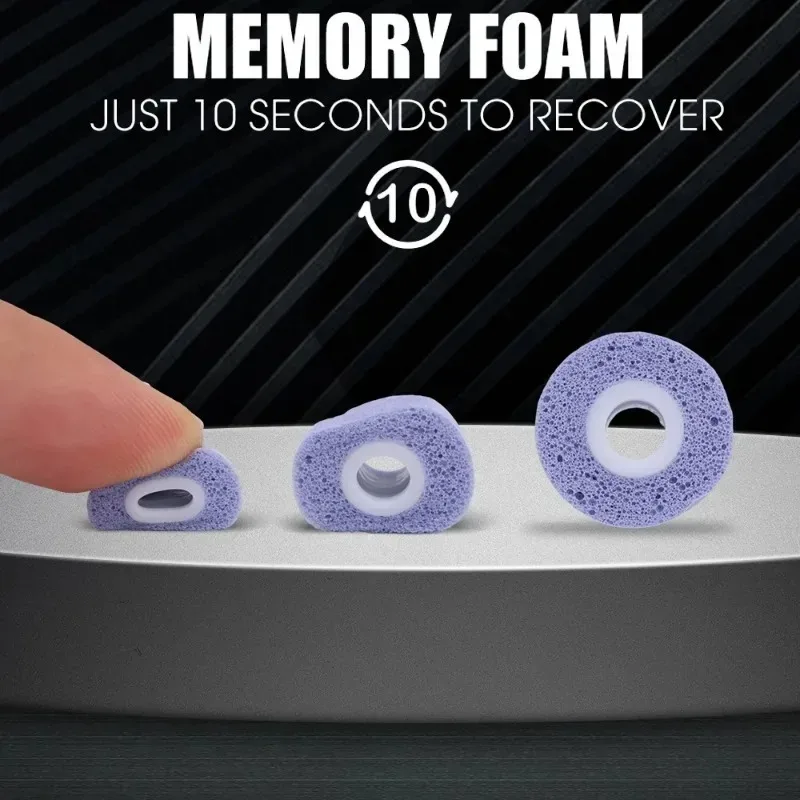1-3Pairs Memory Foam Eartips f - Earphone Foam Tip avis et prix