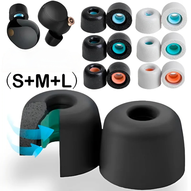 Memory Foam Earphones Ear Pads - Earphone Foam Tip avis et prix