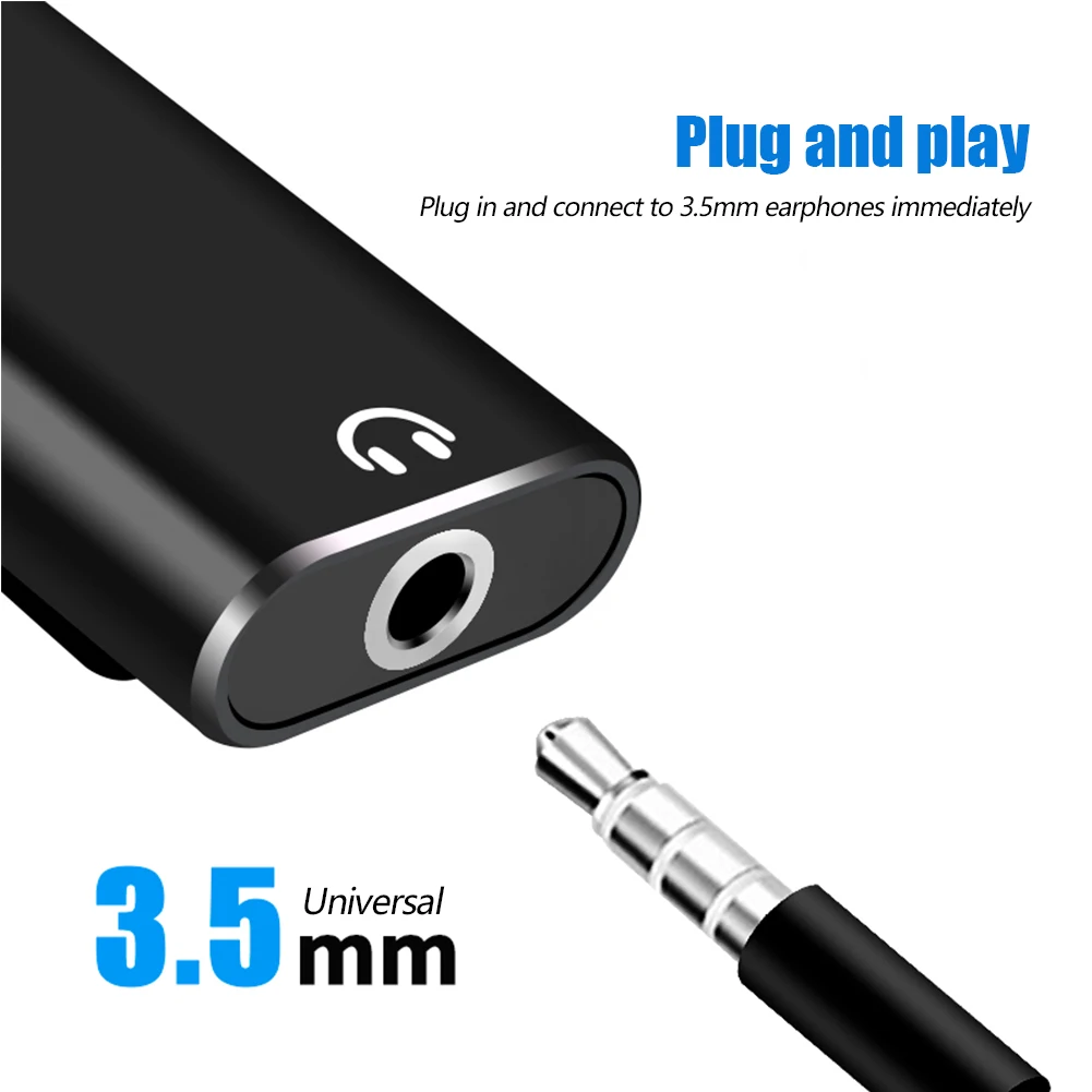 2-in-1 USB-C to 3.5mm Jack Ada - Earphone Splitter Jack avis et prix