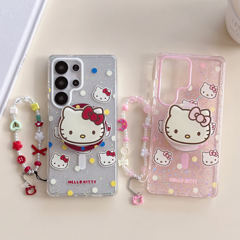 Magnetic Glitter Color Wave Po - Headphone Case Hard avis et prix