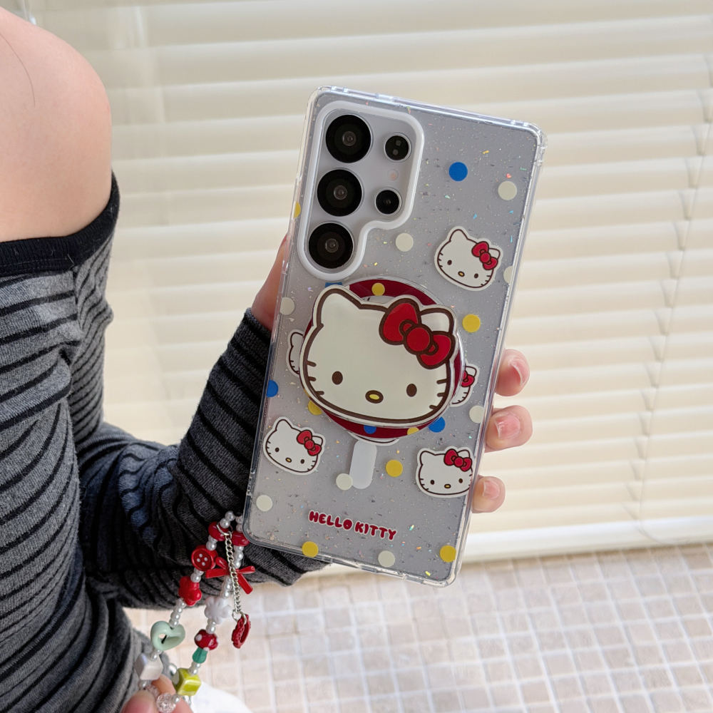 Magnetic Glitter Color Wave Po - Headphone Case Hard avis et prix