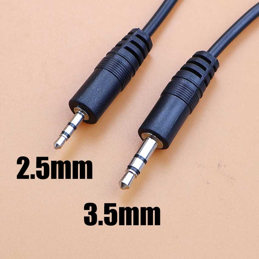 1pcs 2.5mm 3.5mm Mono Stereo A - Audiophile Headphone Wired avis et prix