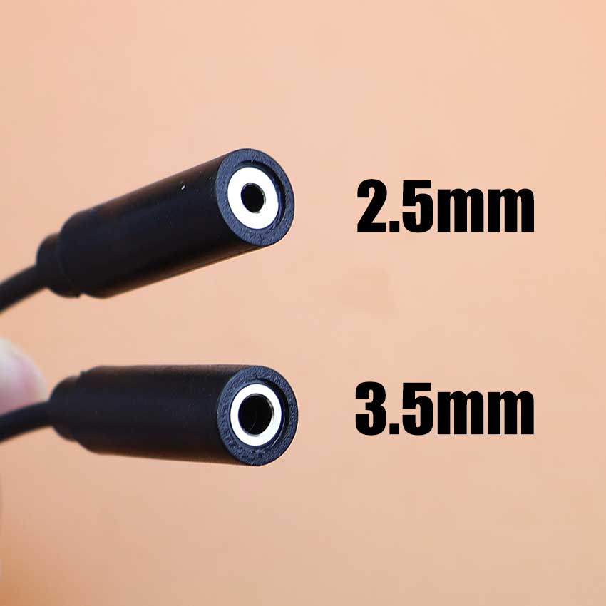 1pcs 2.5mm 3.5mm Mono Stereo A - Audiophile Headphone Wired avis et prix