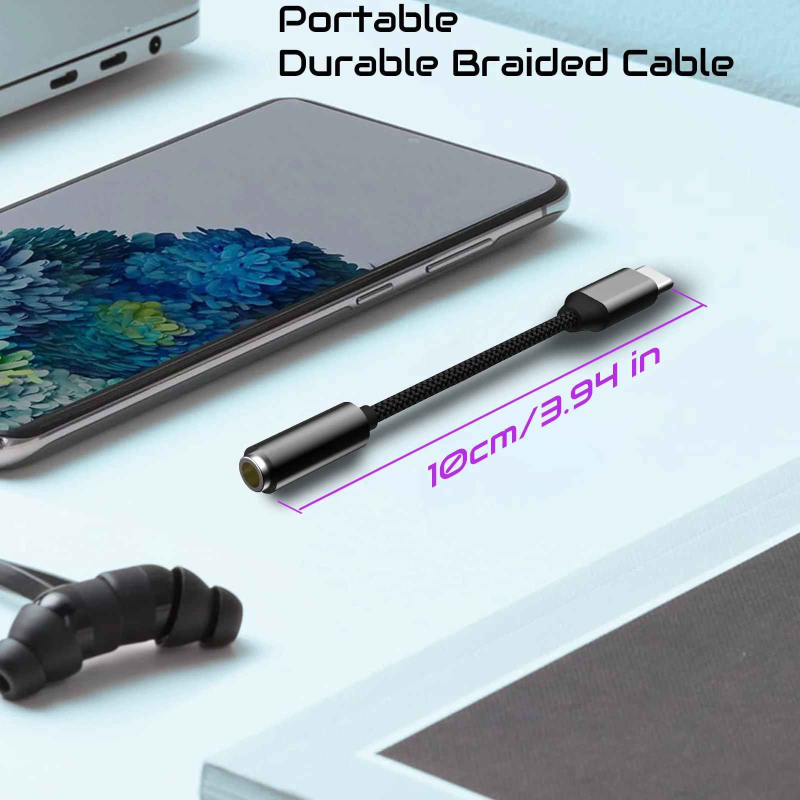 USB Type C 3.5 Jack Adapter US - Cable Extension 3.5 avis et prix
