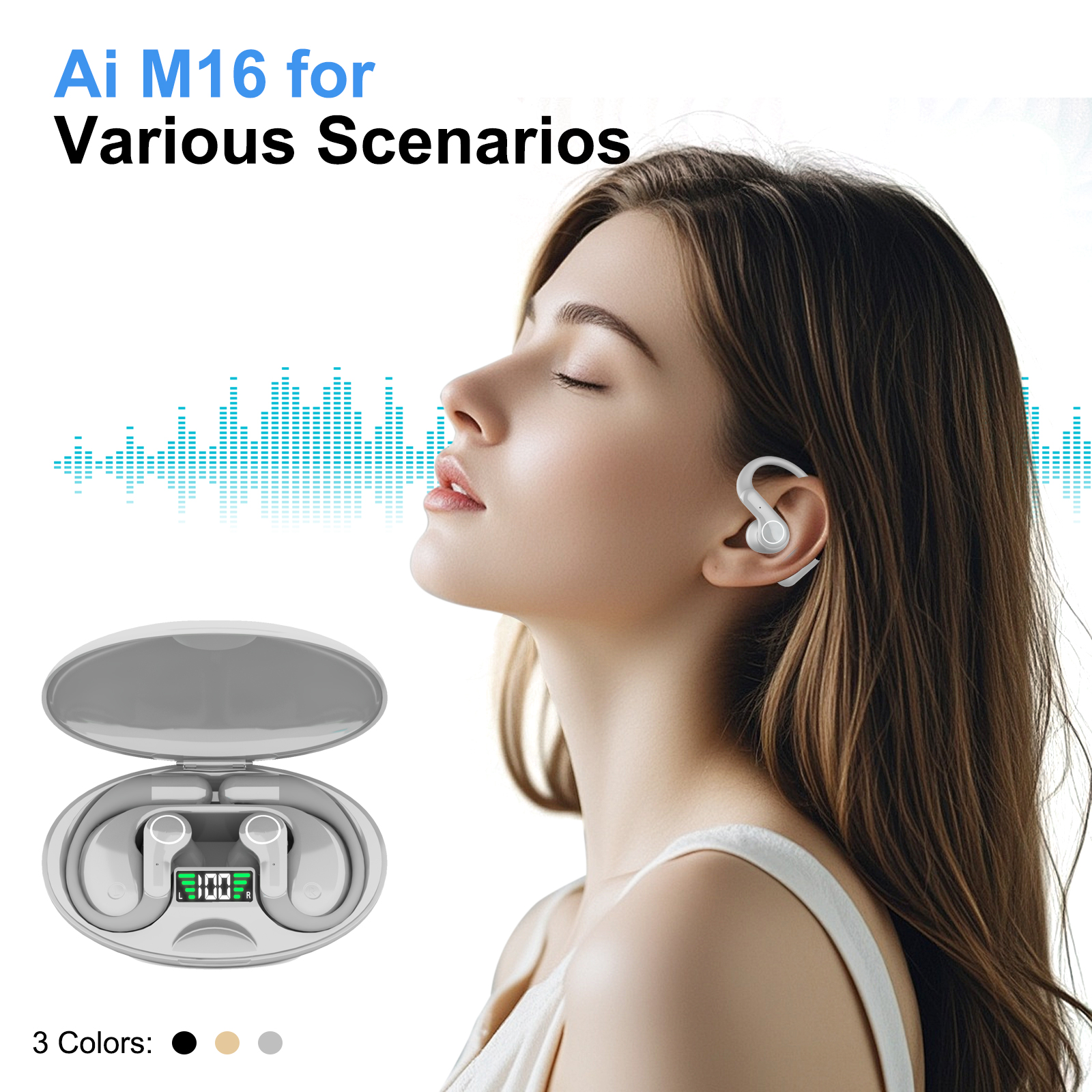 Ai Translator Earbud Device Re - Earbuds Charging Case avis et prix