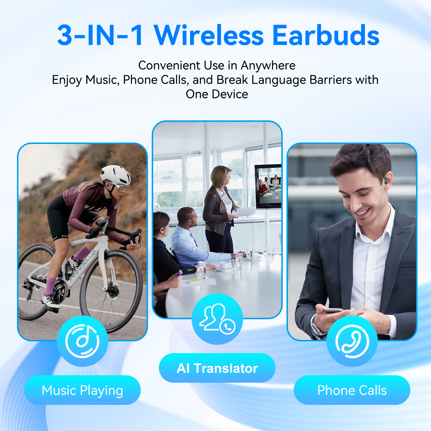 Ai Translator Earbud Device Re - Earbuds Charging Case avis et prix