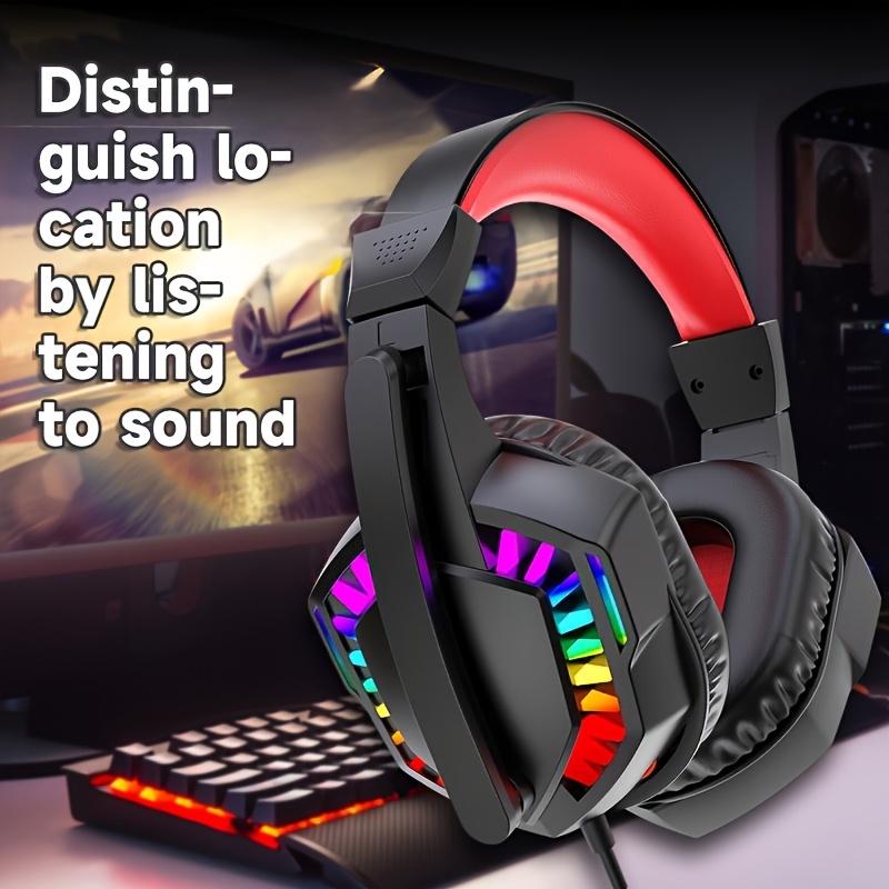 A66,Wired headphones, gaming h - Gaming Headset Rgb avis et prix