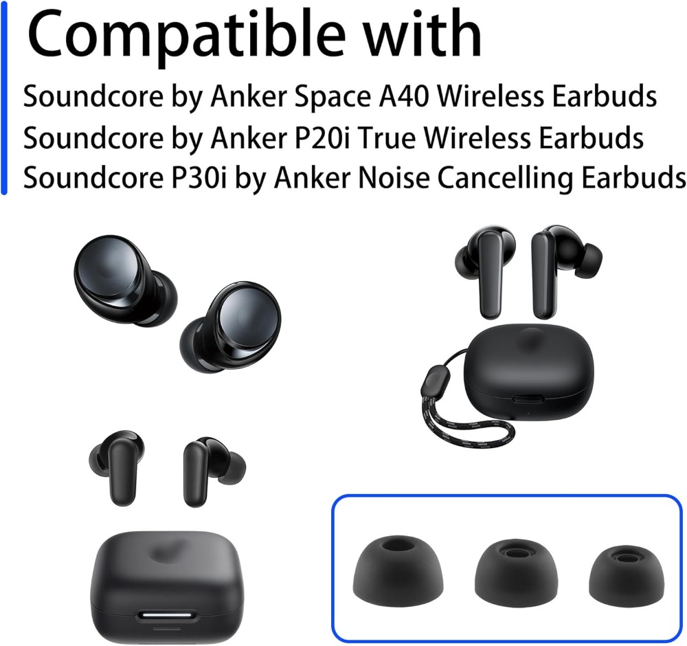 Replacement Silicone Ear Tips  - Silicone Ear Tip Replacement avis et prix