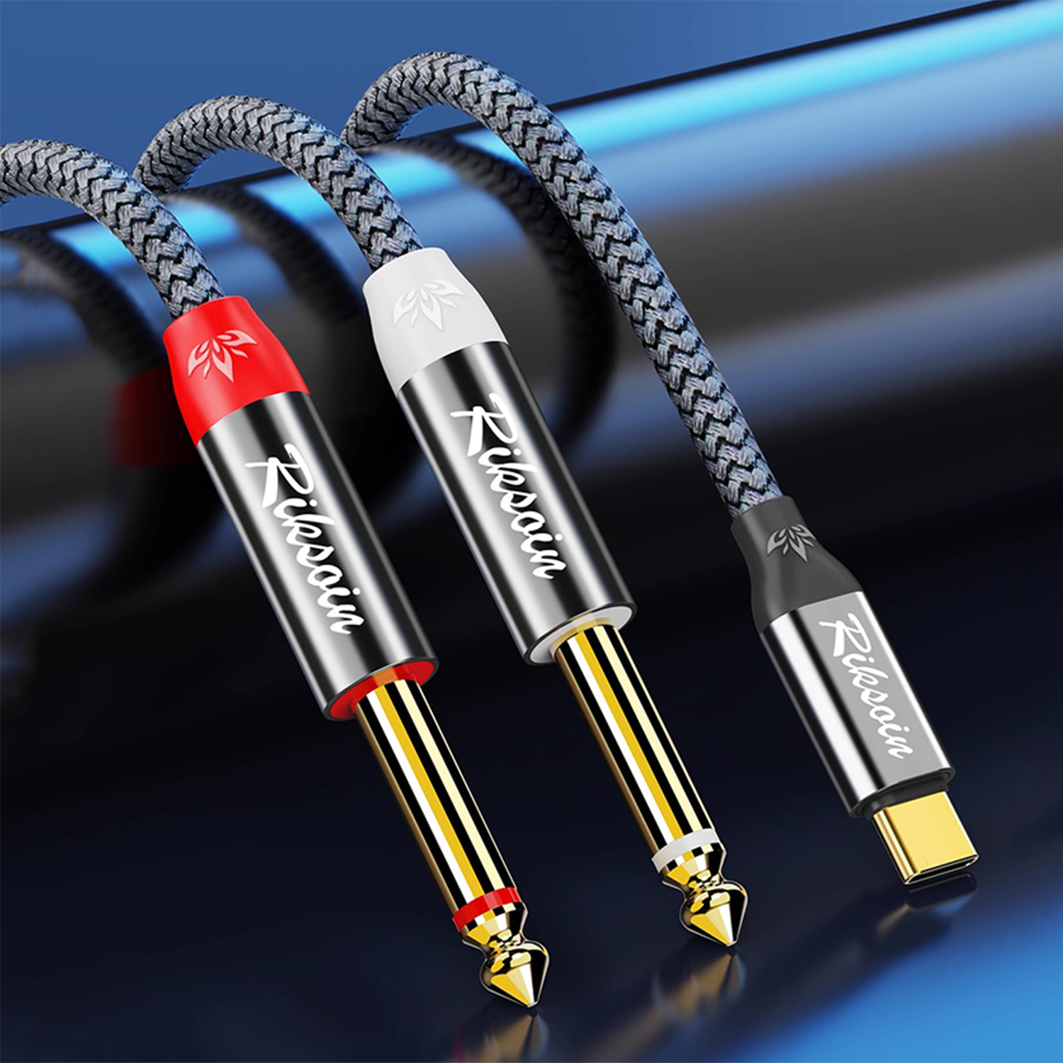 USB Type C to Dual 6.35mm TS A - Audio Splitter Y avis et prix