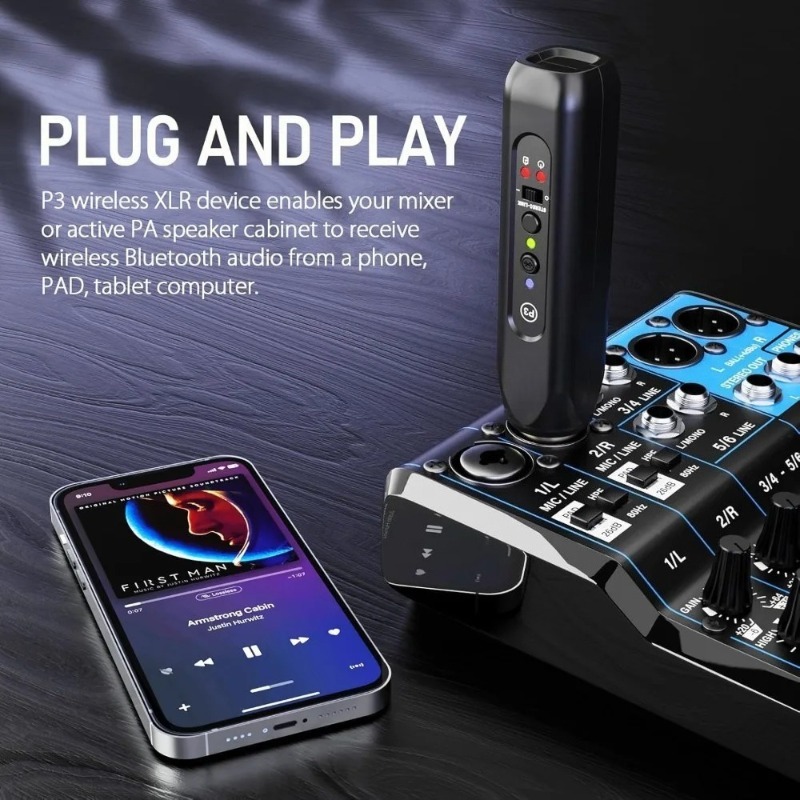 Wireless XLR Bluetooth Receive - Bluetooth Adapter Receiver avis et prix