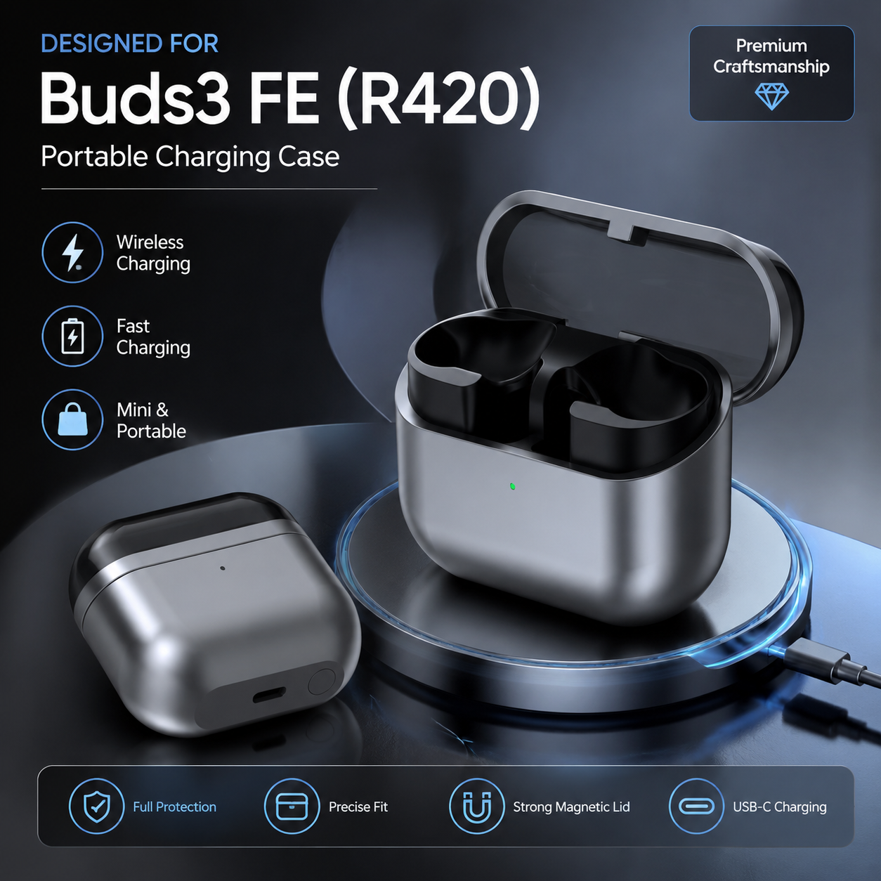 Replacement Charging Case For  - Earbuds Charging Case avis et prix