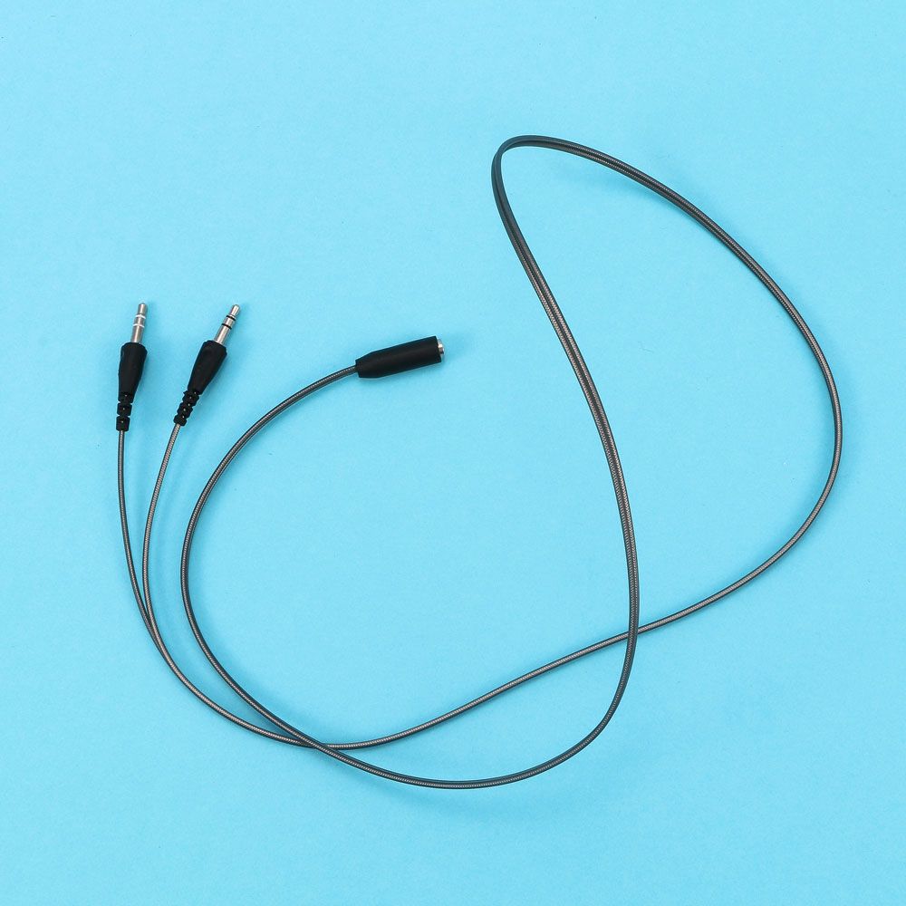 1M 3.5MM Female To 2 Male PC A - Earphone Splitter Jack avis et prix