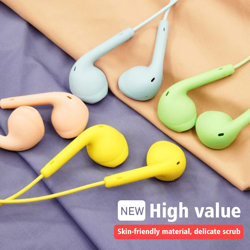 1/2/3/4Pcs Universal 3.5mm Ste - Wired Earphone Mic avis et prix