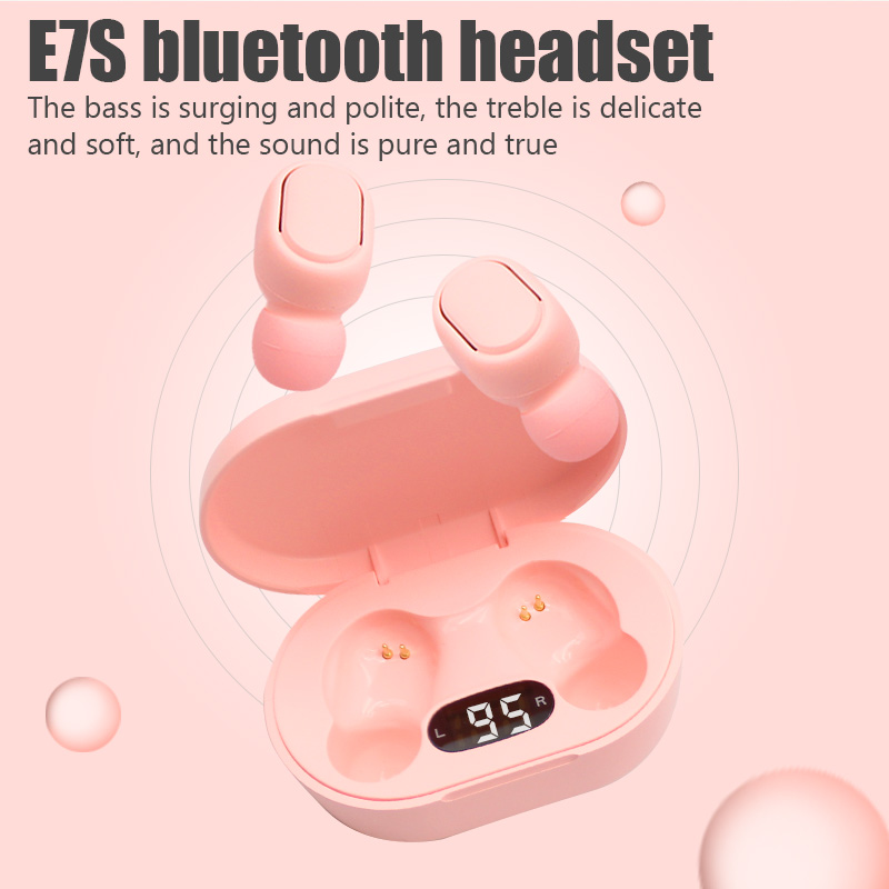 E7S TWS Fone Bluetooth Earphon - Bluetooth Headset On Ear avis et prix
