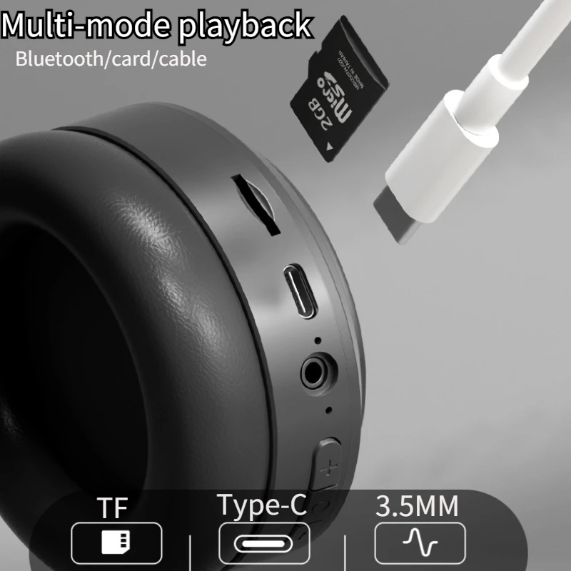 Over Ear HIFI Stereo M5 Headse - Bluetooth Headset On Ear avis et prix