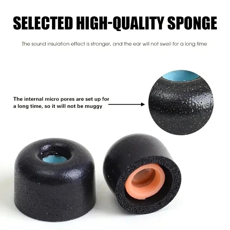Soft Memory Foam Eartips for S - Earphone Foam Tip avis et prix