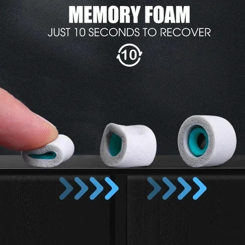 Soft Memory Foam Eartips for S - Earphone Foam Tip avis et prix