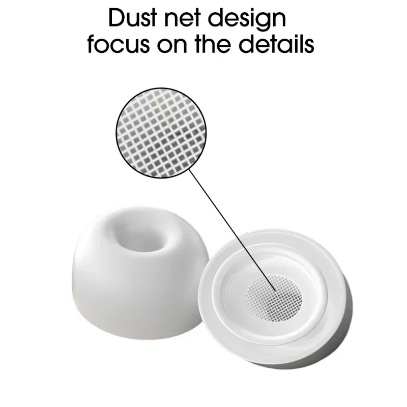 Soft Black Silicone Earbud Tip - Silicone Ear Tip Replacement avis et prix