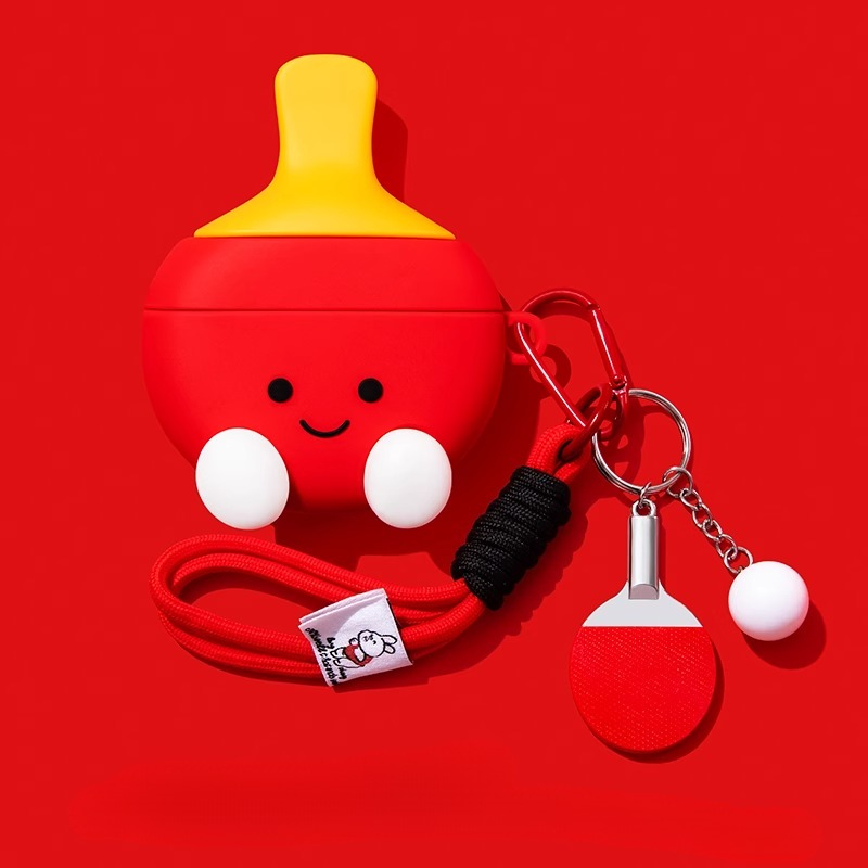 3D Table Tennis Cartoon Cute S - Earbuds Charging Case avis et prix