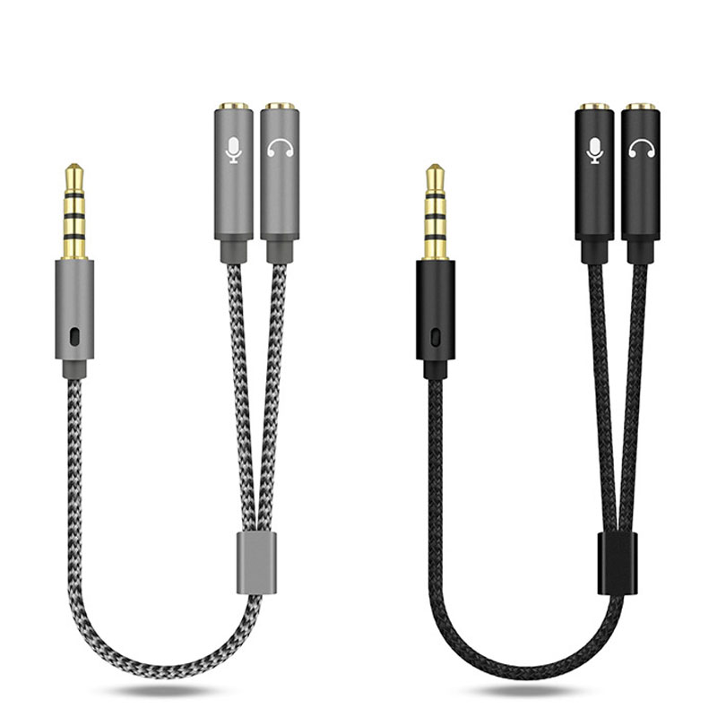 3.5mm Audio Splitter Y Jack 1  - Earphone Splitter Jack avis et prix