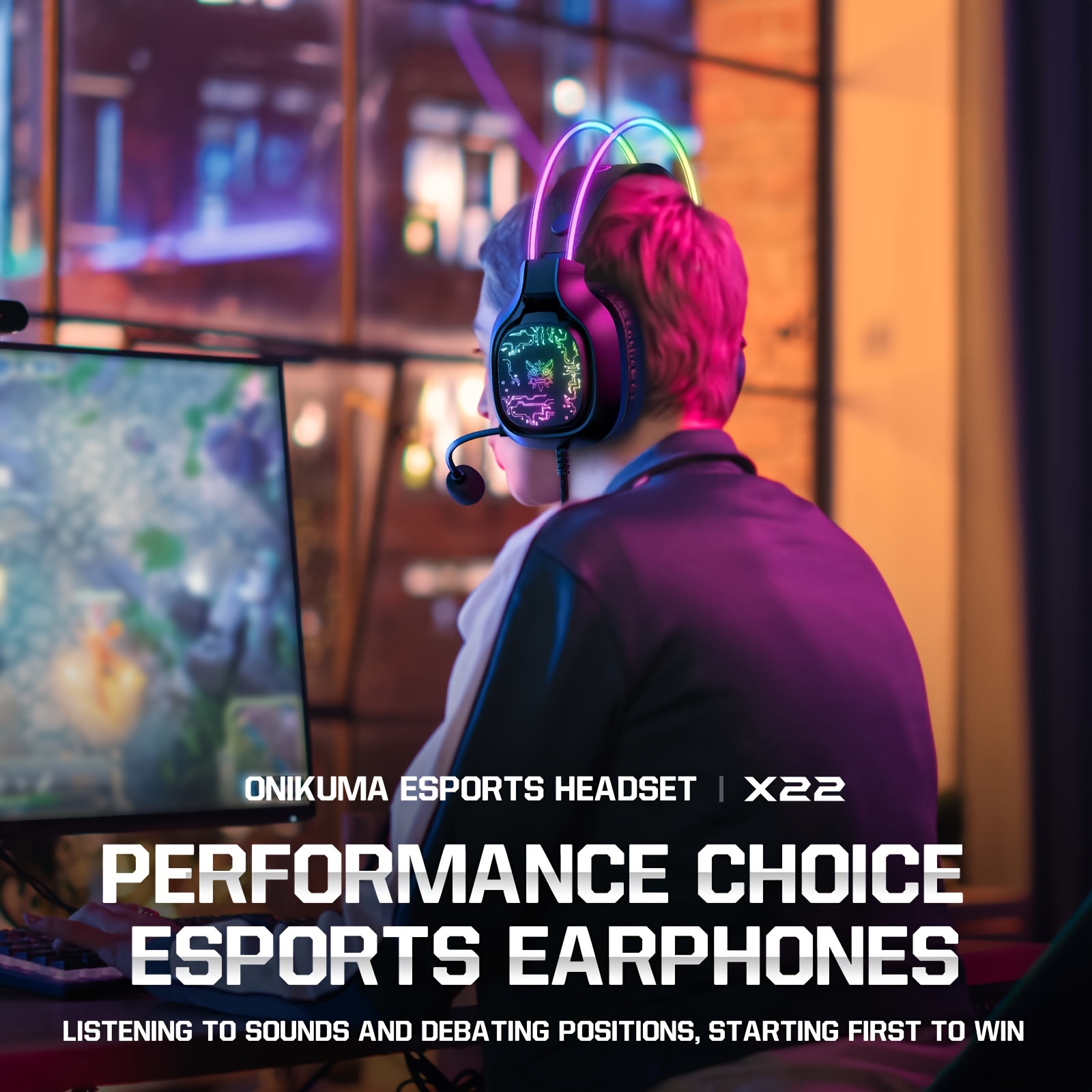 ONIKUMA X22 Gaming Headset RGB - Gaming Headset Rgb avis et prix
